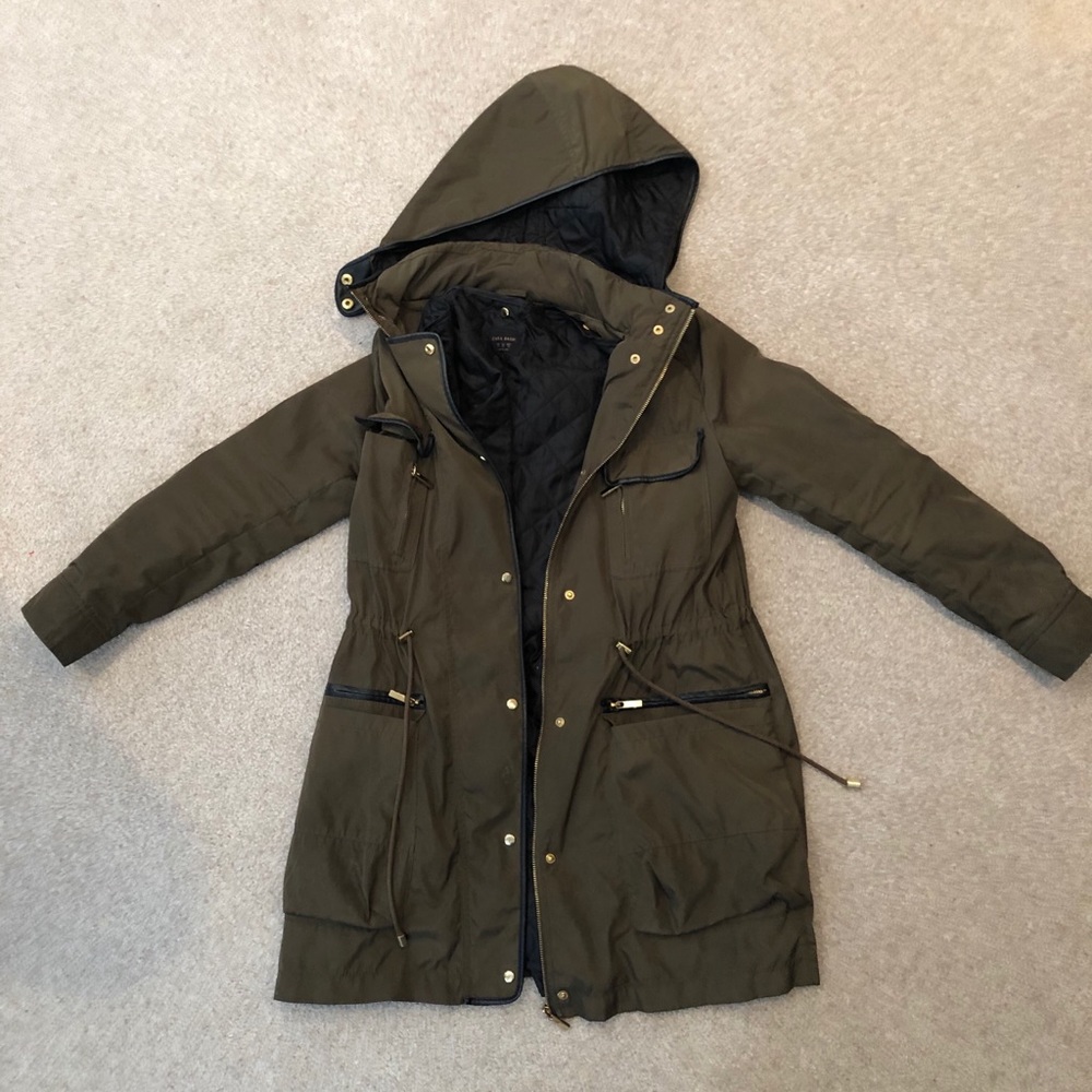 Zara Basics Raincoat